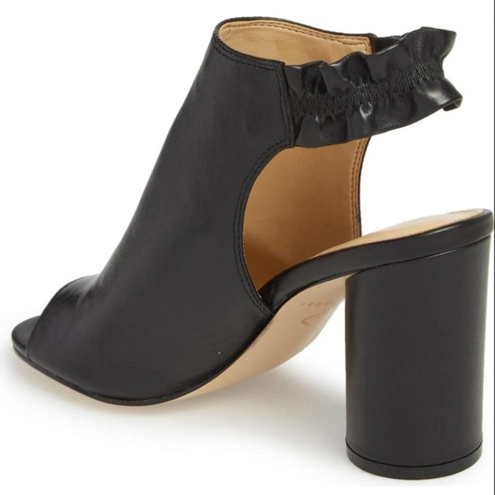 KATY PERRY Jocelyn Black Napa Leather Shoetie Bootie Women's size 10 NEW In Box - Picture 3 of 11